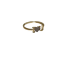 10k Gold Women Ring I love you New