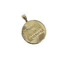 10k Last supper pendant x4