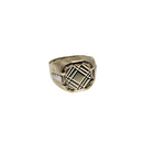 Men’s 10K Yellow Gold Ring – Design Centerpiece
