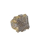 Bague pyramidale 10k