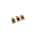 Koran Book Pendants in Red, Green, and Blue DREY-016