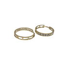 10k round style  earings