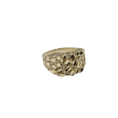 10K Gold Nugget  Men’s Ring
