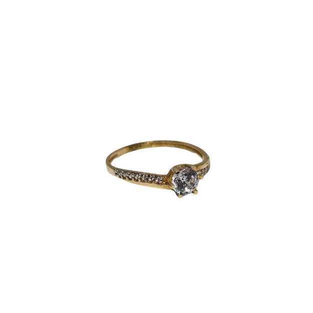 10k Gold Elizabeth Ring