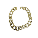 11mm 10k gold  Hand made Meduza Bracelet