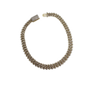 10k 7mm Monaco Link 2.00ct Diamants