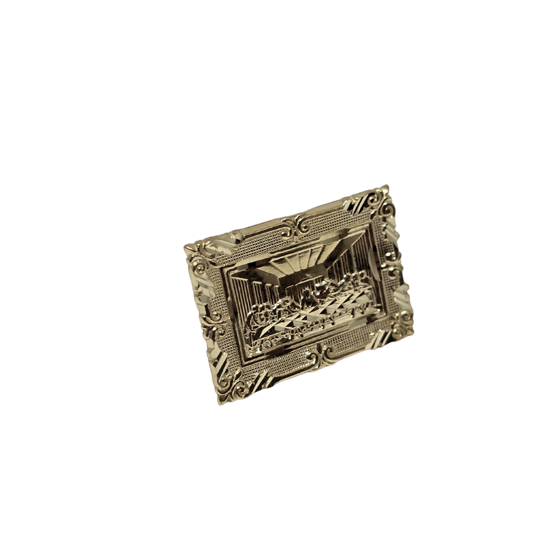 10K Gold The Last supper Men’s Ring