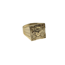 10K Gold Medusa  Men’s Ring