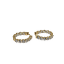 10k Round Earrings 2.72ct VS Diamonds