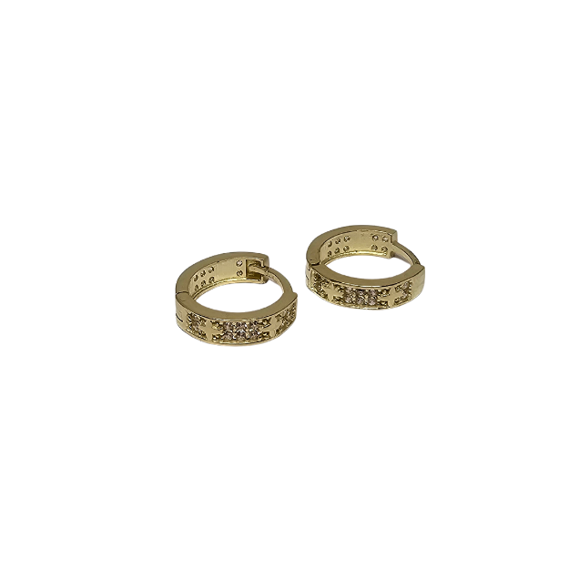 10k Huggies Earring Yellow Gold