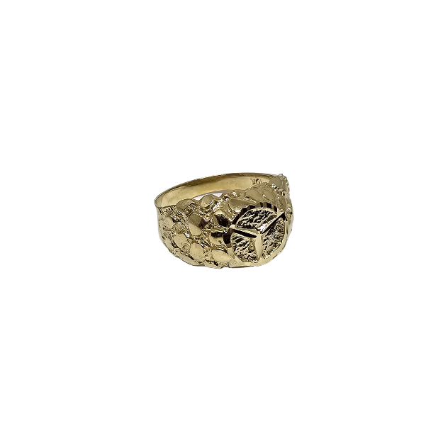 10k Gold Mercedes Ring
