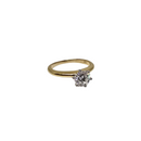 14k 1.06ct solitaire round diamond
