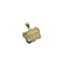 10k Thug Life Gold Pendant