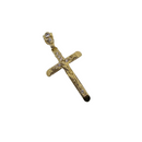 10k Gold Cross Pendant NEW