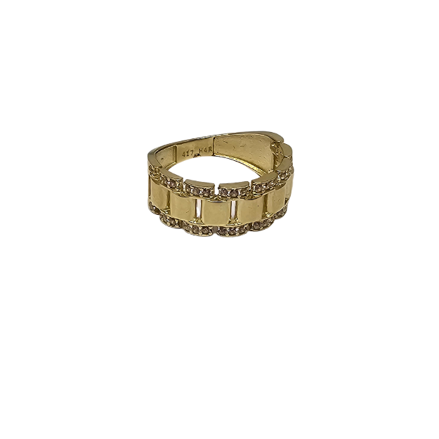 10k Gold Women Ring Alice New