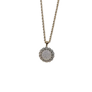 Elegant 10K Gold Pendant with Matching Chain – A Bold Statement of Power