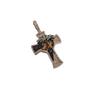 New Diamond Jesus Cross Pink gold 10 K  SP16882