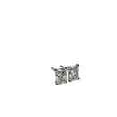 Classy Diamond Radiant 2.00 CT Diamond VS1 Lab 14K white Gold Earrings