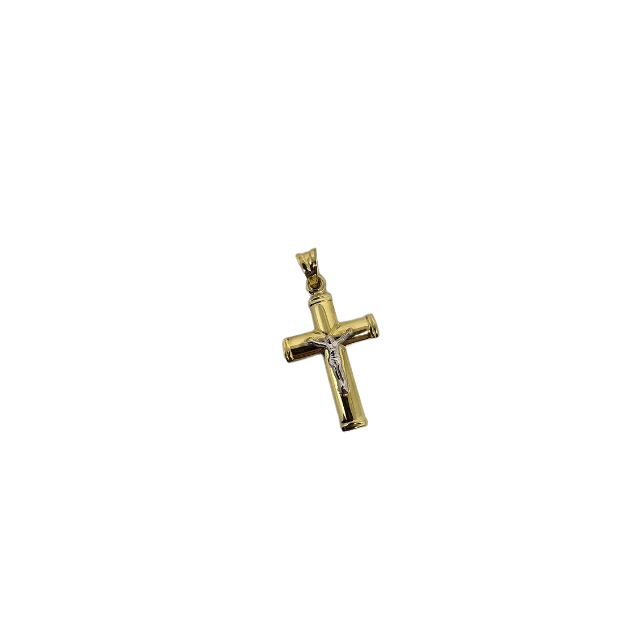 10k Gold  jesus Cross  Pendant
