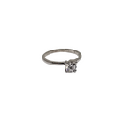 Elegant 0.50-Carat Diamond Ring in 10K White Gold LR0980