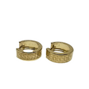 10k 5.5mm Meduza earrings NEW