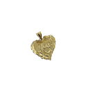 10k Gold  Heart Mom Pendant New