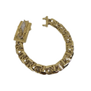 10k 11mm Gold Bracelet New