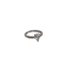 10k OR BLANC design Women Ring New