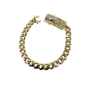 10k 9mm Gold Bracelet New