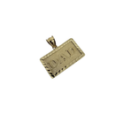 DAD - 10K Gold  Pendant