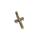 10k Gold Cross Pendant NEW