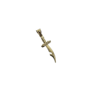 Knife - 10K Gold  Pendant