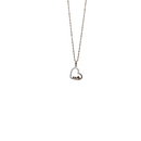 Heart to you : Pendentif coeur en or 10K sur chaîne Singapour