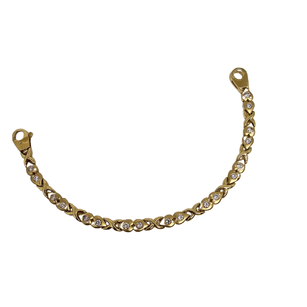 10K Gold 6mm Bracelet Cassie