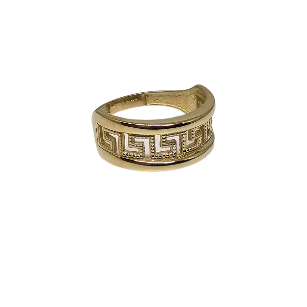 10k Gold Medusa Women Ring New