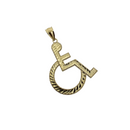 10k Handicap Gold Pendant