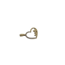 Bold 10k Gold Heart Pendant – A Timeless Statement of Love