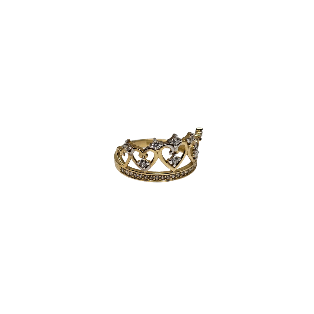 10k Gold Sophia Crown Ring