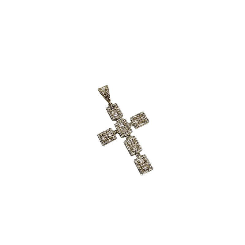 Handcrafted 10K Gold Cross Pendant – Symbol of Faith