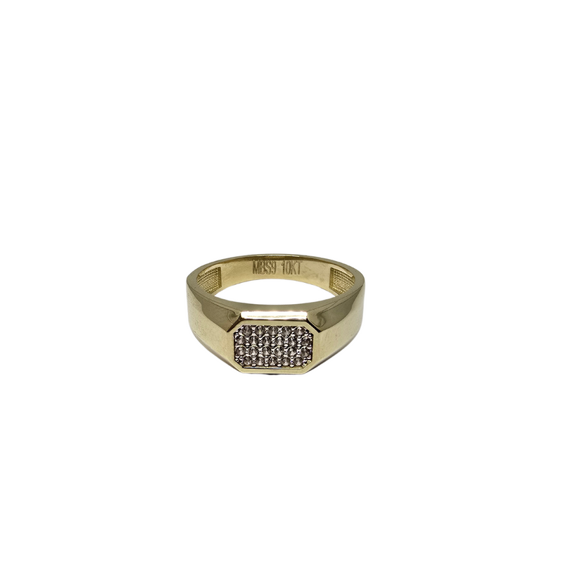 10k  Gold Ring with zirconia MBS-805