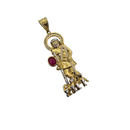 10k Gold Jesus Pendant New