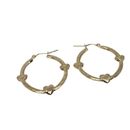 Huggies:10K Yellow Gold Heart  Earrings