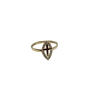 Gracebound: 10K Yellow Gold Cross Ring