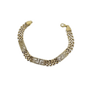 4.5mm Miami Cuban Link Bracelet or jaune 10K Box-002