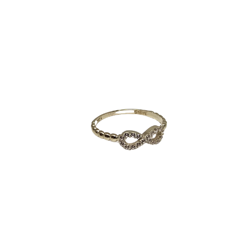 Gold Ring infinity 10k for Female