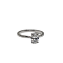 14K OVAL 1.00CT VS DIAMOND ENGAGEMENT RING
