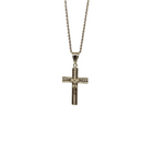 10K Yellow Gold Cross Pendant with Rope Chain – The Faith