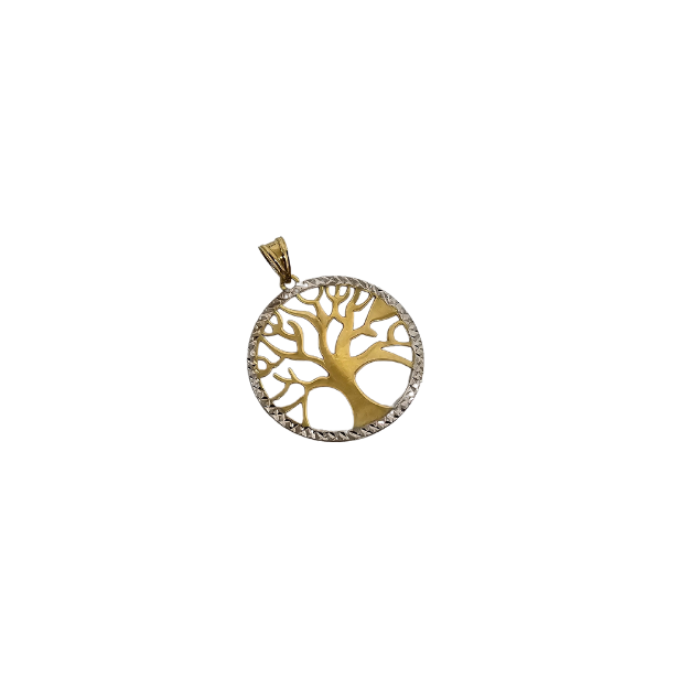 10k Gold pendant Tree of Life New