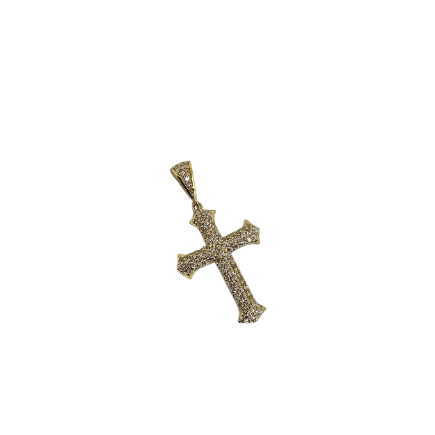 Cross  Pendant in 10k Gold