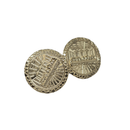 Boucles d'oreilles 10k Or jaune design grec